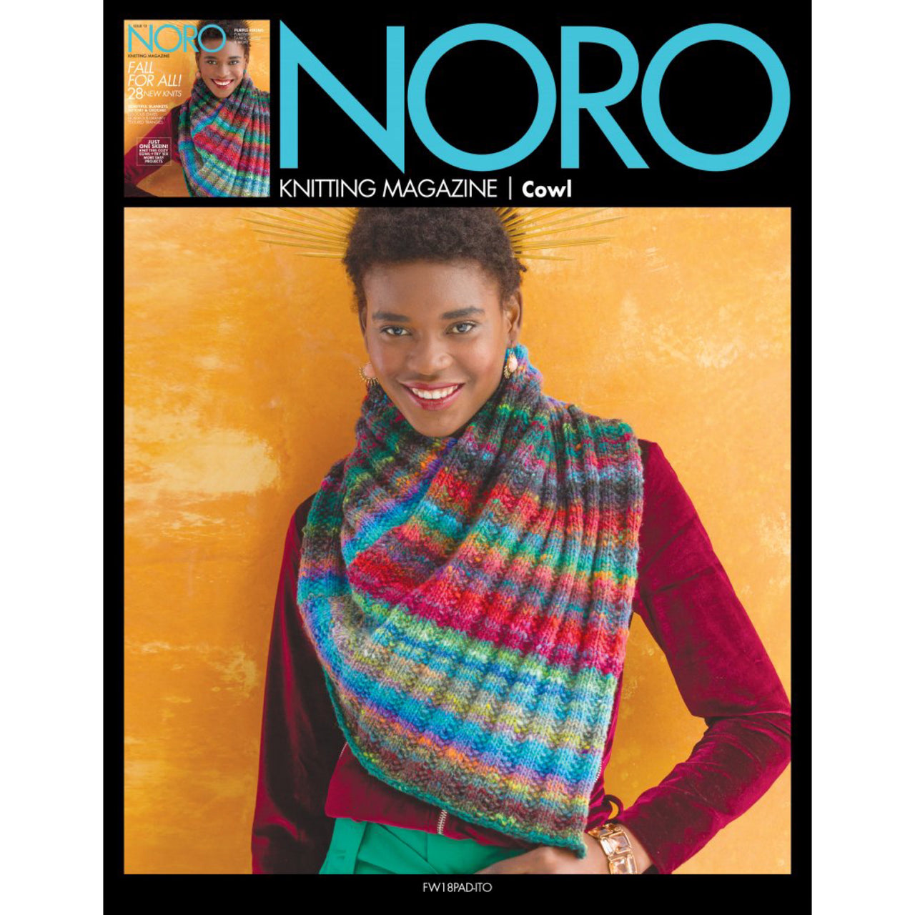 Noro 104 Color Rave Cowl