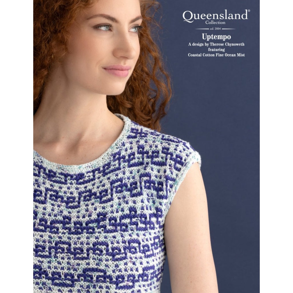 QC 197-03 Uptempo Top Coastal Cotton Fine