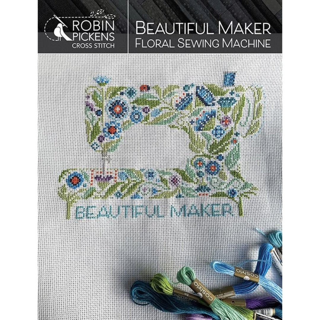 RPCS Beautiful Maker Floral Sewing Machine