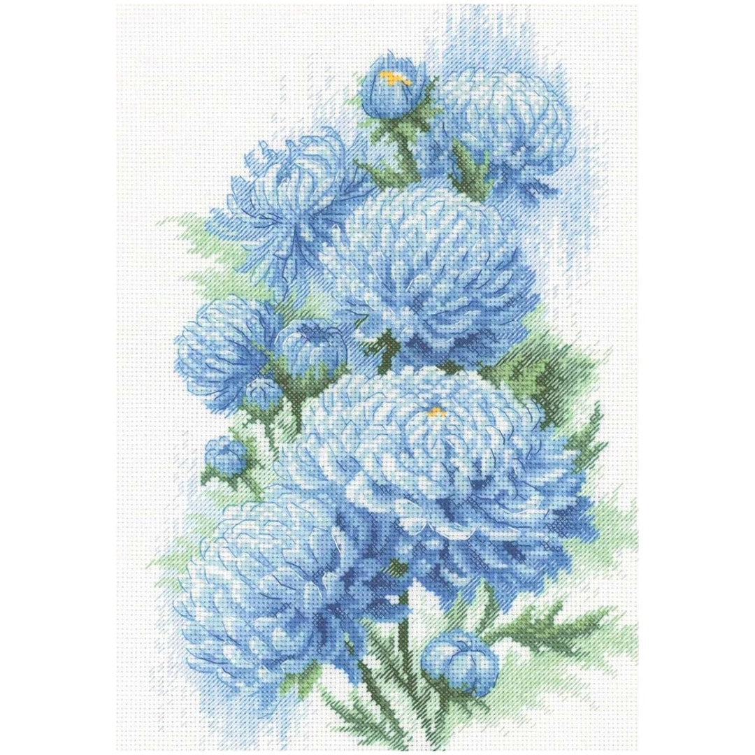 Riolis 2140 Delicate Chrysanthemums