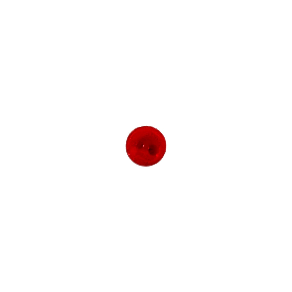 SB027RDXXS Red Simple Button XX Small