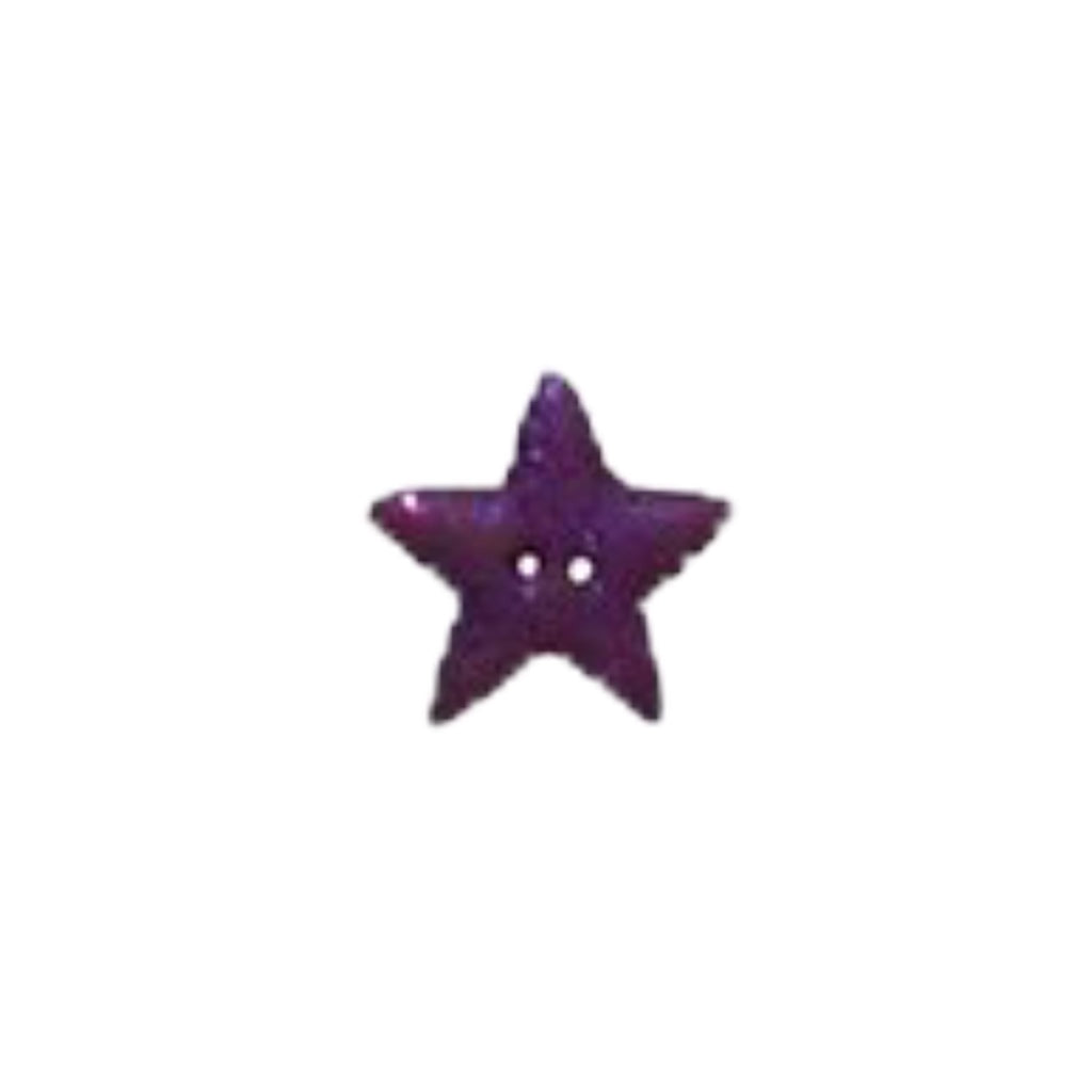 SB064PS Purple Glitter Star Small