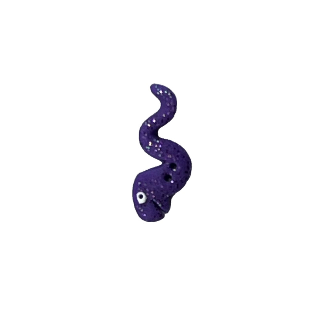 SB186 Purple Glitter Worm