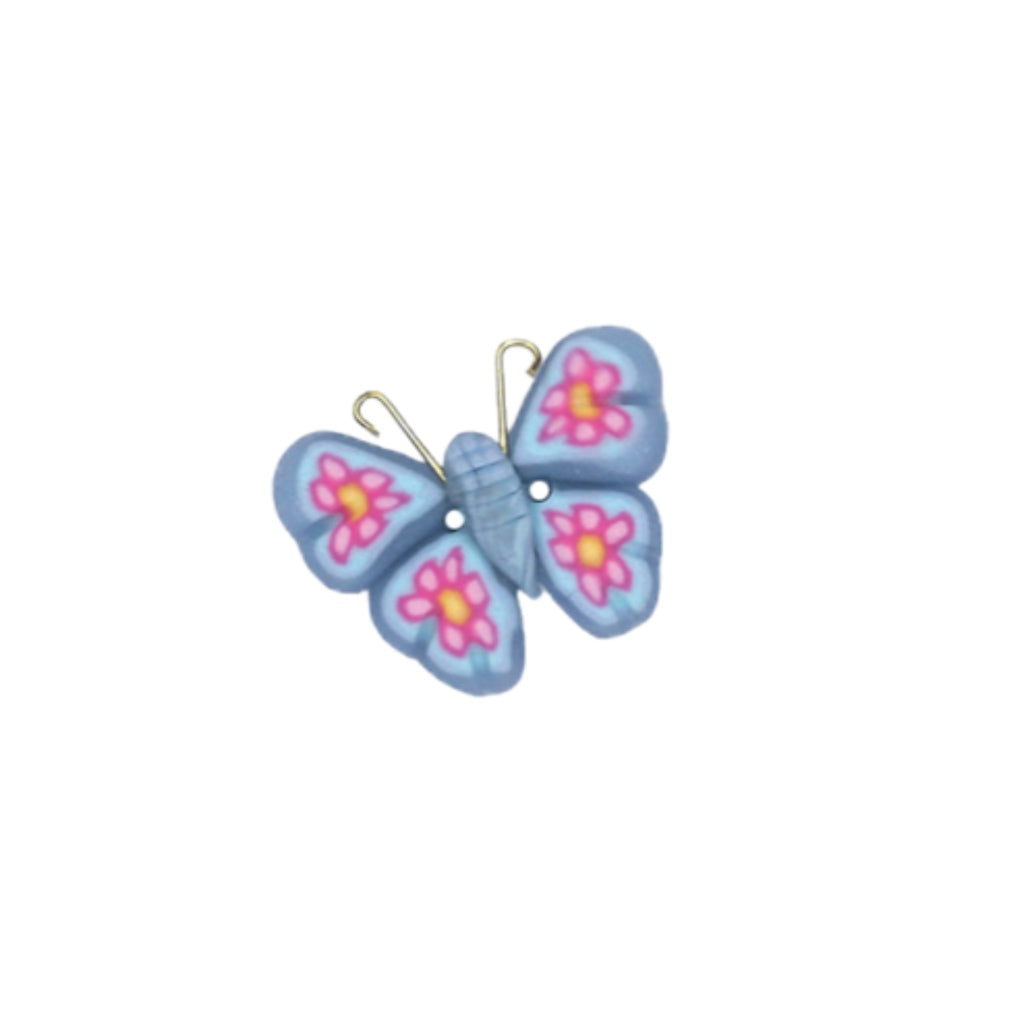 SB286M Periwinkle Flower Butterfly Medium