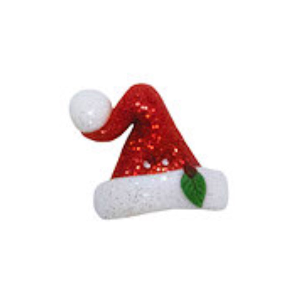 SB297RDS Red Glitter Santa Hat Small