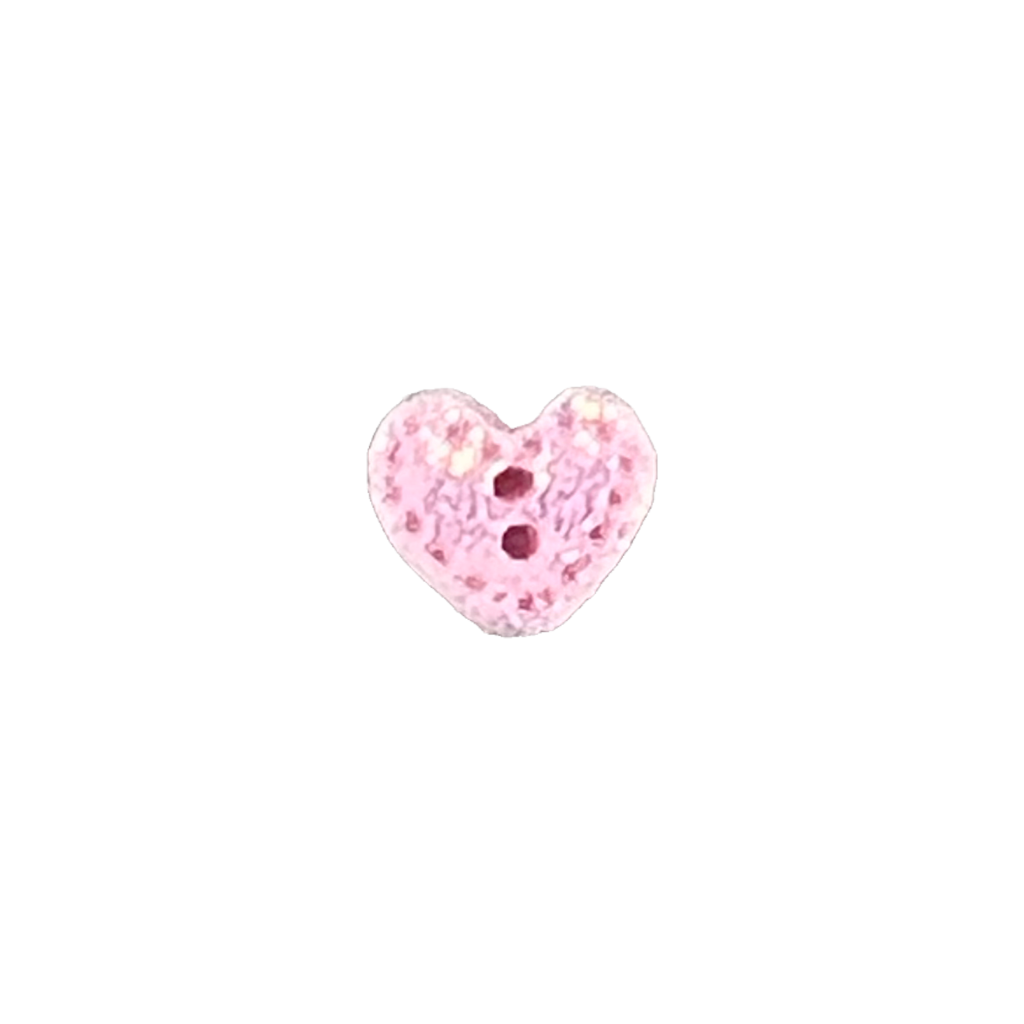 SB363PPKS Lacy Heart Pink Pearl Small