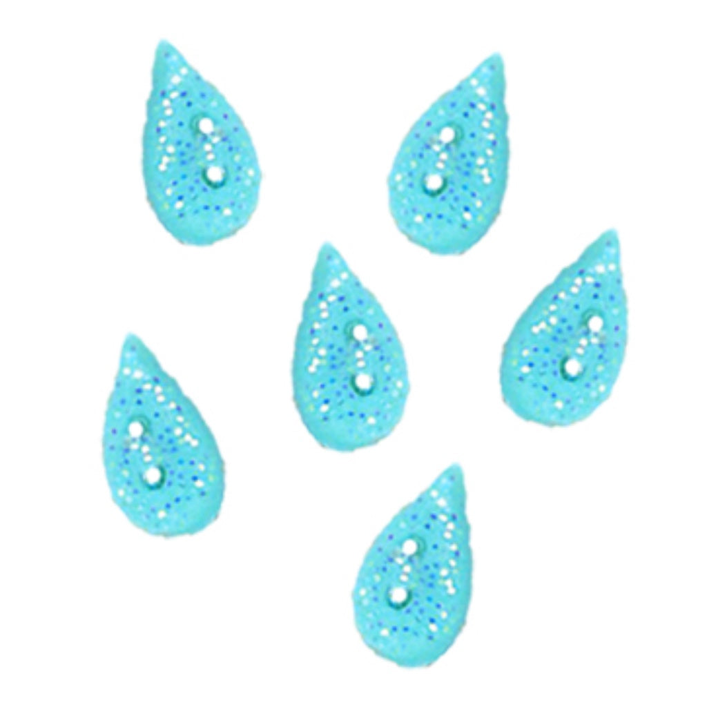 SB571AQXS Raindrops Aqua XS Set of 6