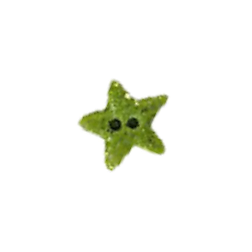 SB575GRS Green Cosmic Star Small