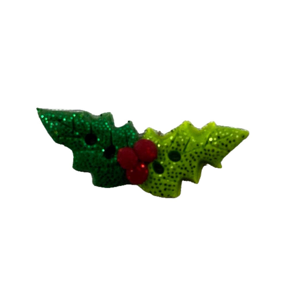 SB596S Two Tone Glitter Holly Small