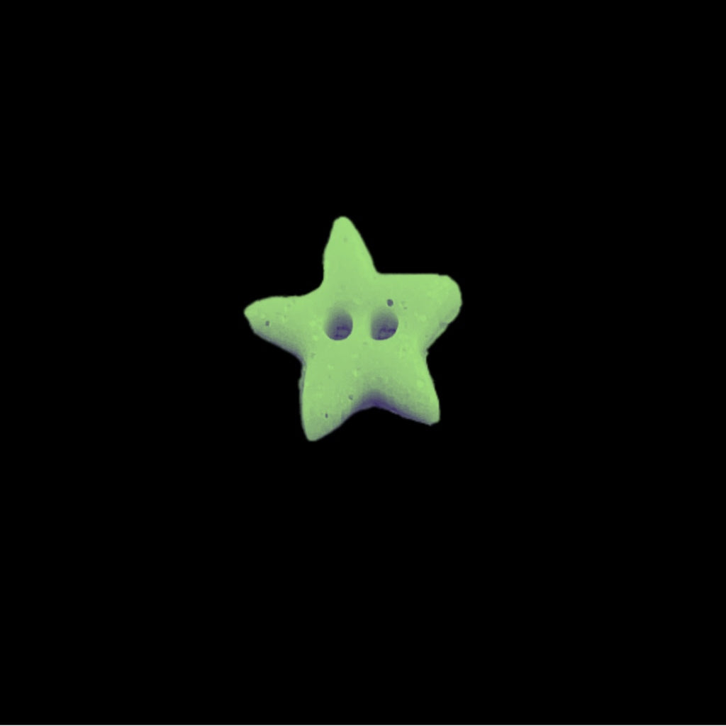 SB604WS Night Glitter Glow Star White Small