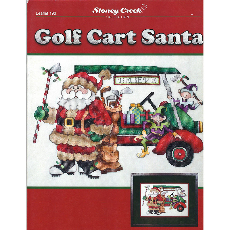 STC L193 Golf Cart Santa