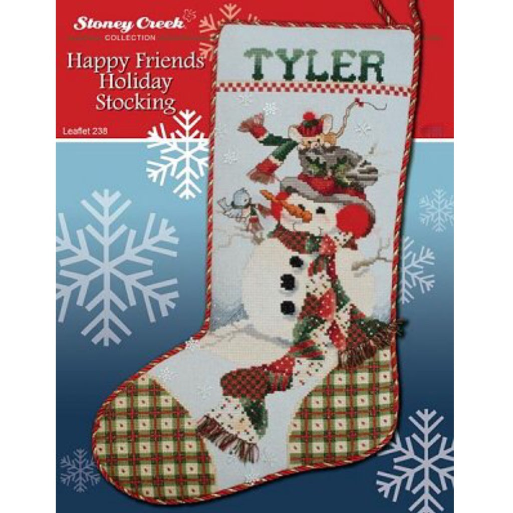 STC L238 Happy Friends Holiday Stockings