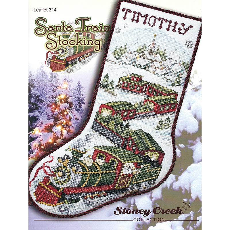 STC L314 Santa Train Stocking