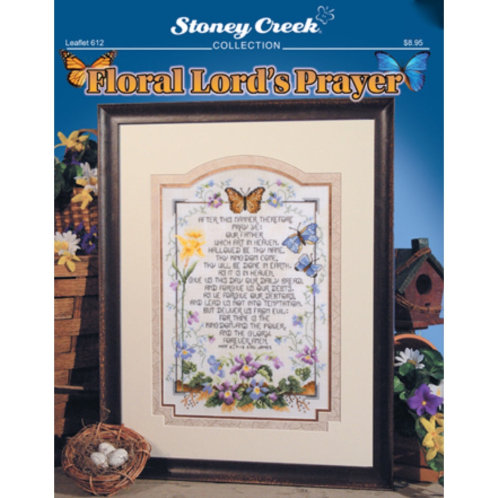 STC L612 Floral Lord's Prayer