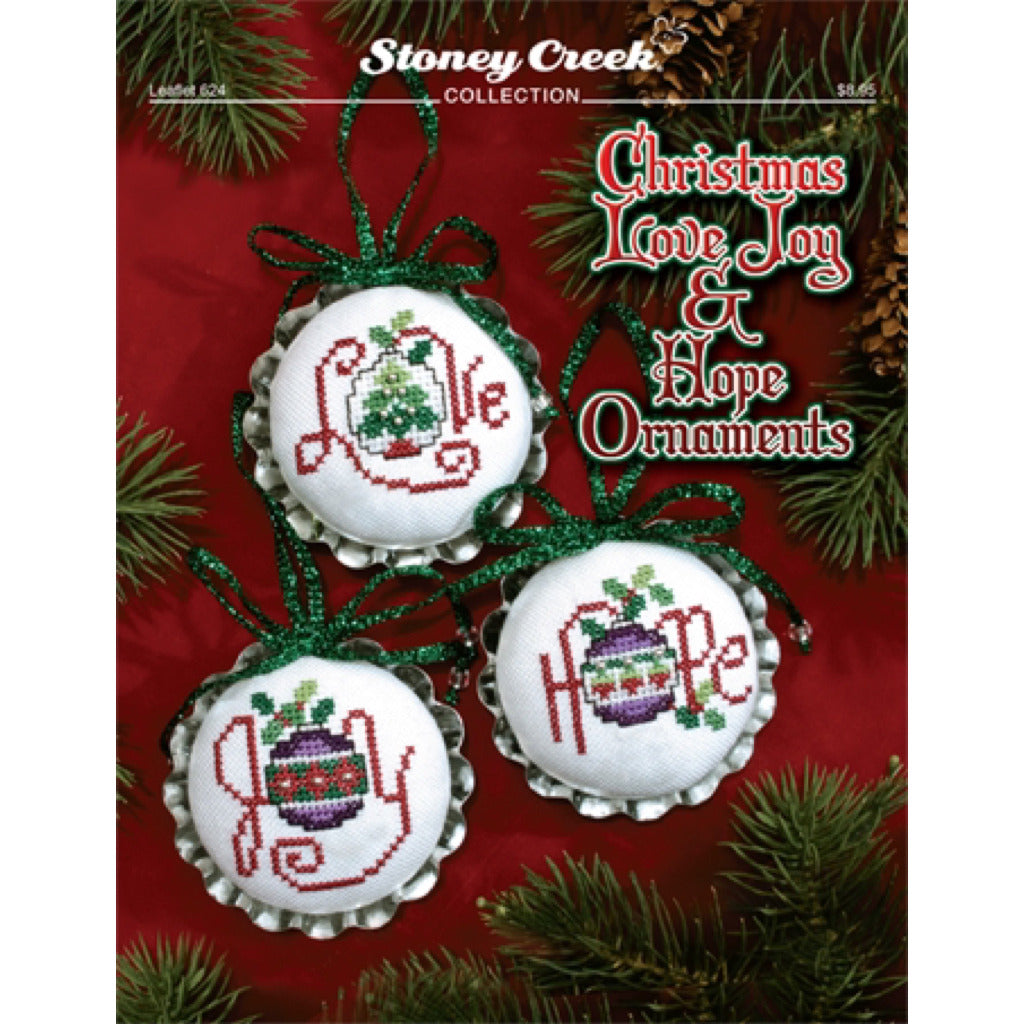 STC L624 Christmas Love Joy and Hope Ornaments