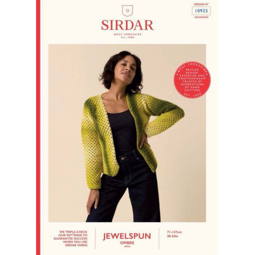 Sirdar 10925 Jewelspun Ombre Jacket