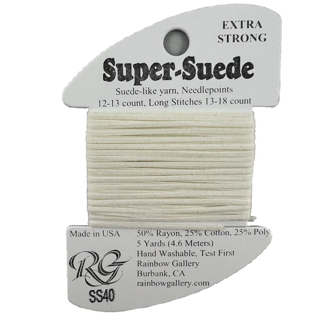 Super Suede SS40 White