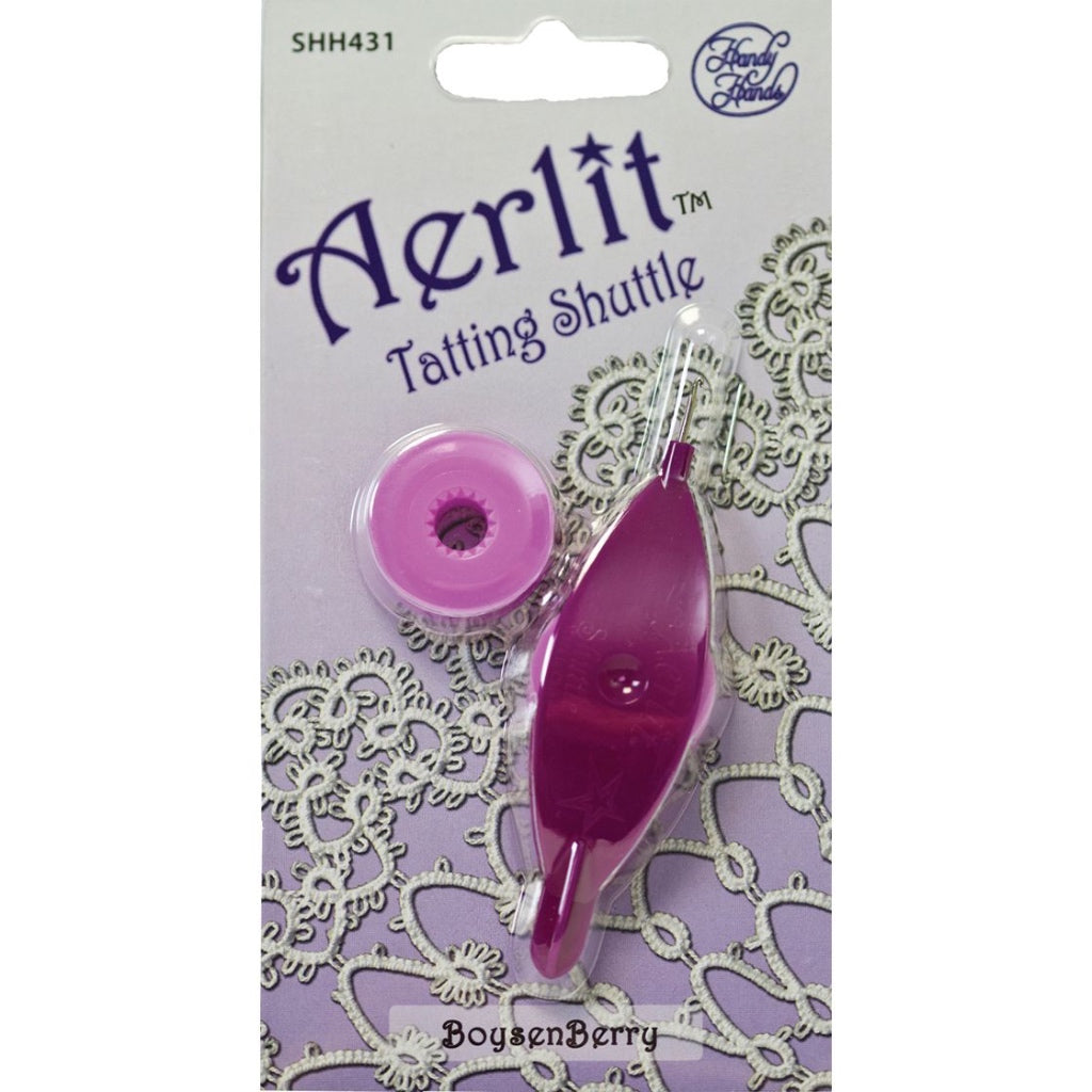 Tatting Shuttle Aerlit Boysenberry