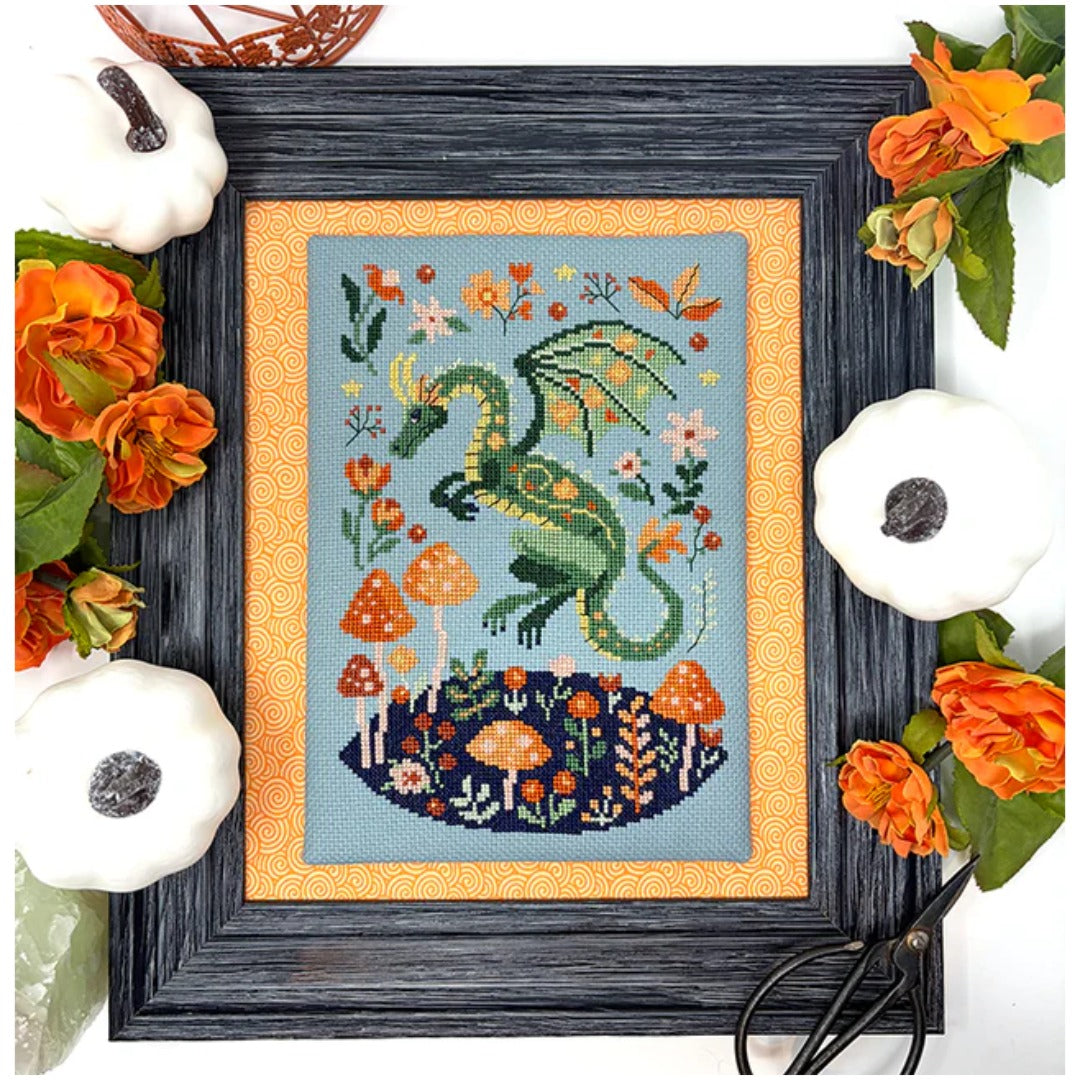 Tiny Modernist Fall Folk Dragon