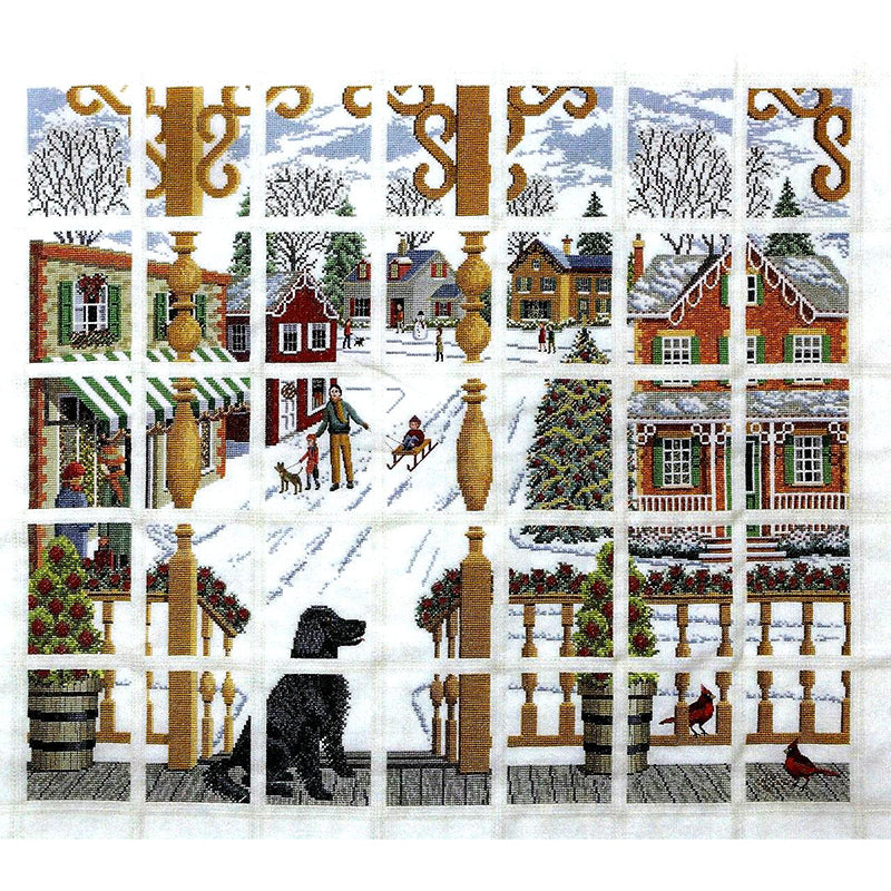 Wichelt Imports 122 Christmas Town Afghan