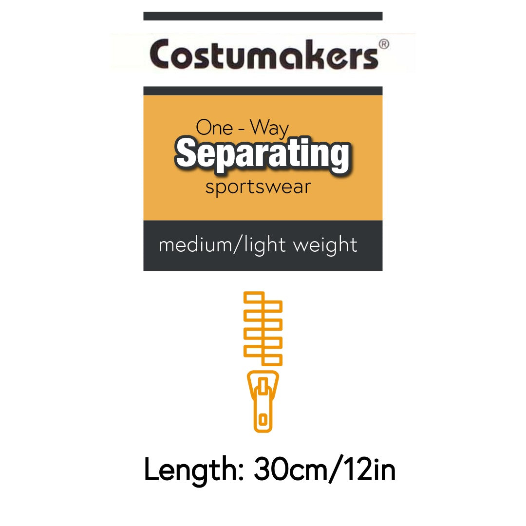 Zipper 60 30cm Separating