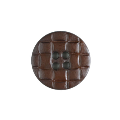 Button 261104 Brown Leaf 20mm