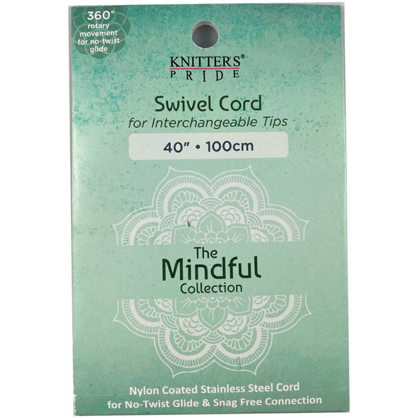 Circular Needle Cord KP 100cm Mindful Collection Swivel