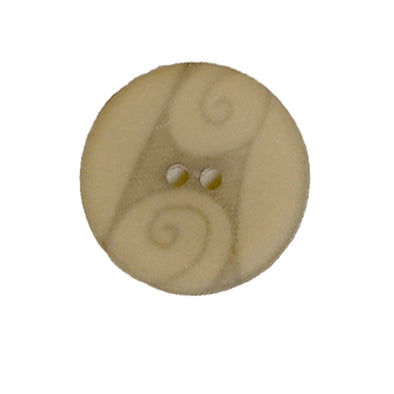 Button 370541 Sage Swirl 25mm