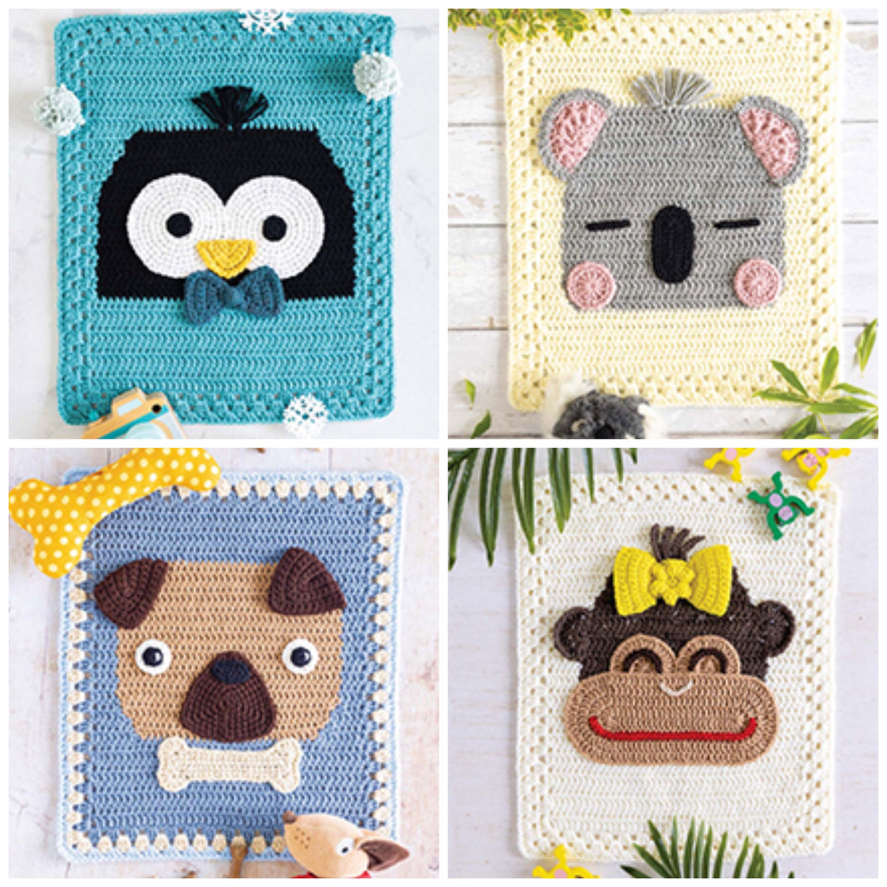 Crochet Animal Blankets and Blocks David & Charles