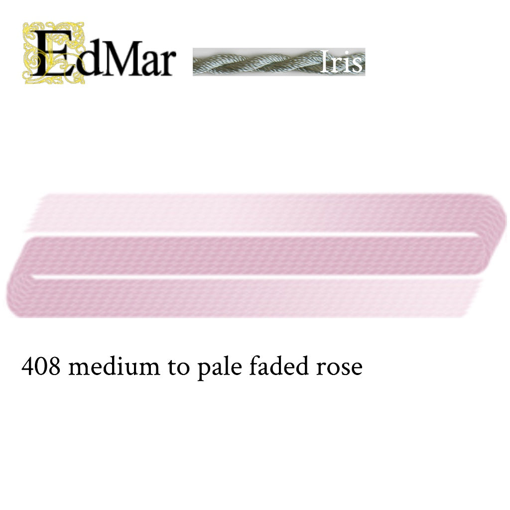 Iris 408 Med to Pale Faded Rose