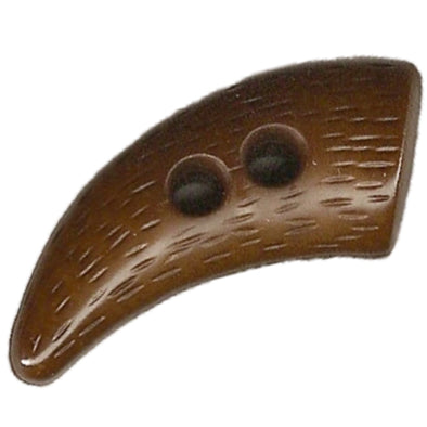 Button 350204 Brown Bear Claw 50mm