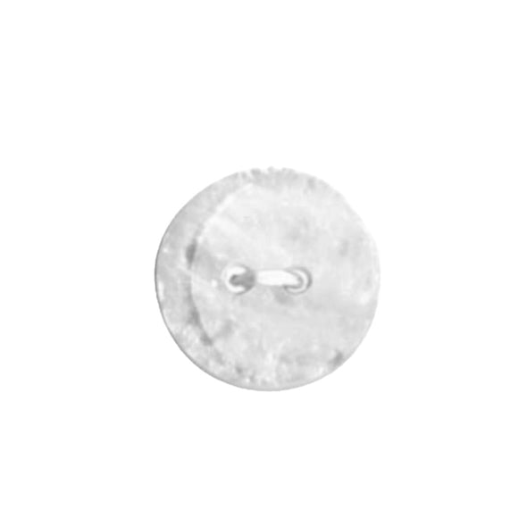 Button 057076 White Marble 15mm