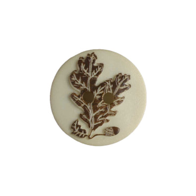 Button 260966 Oak Leaf with Acorn 20mm