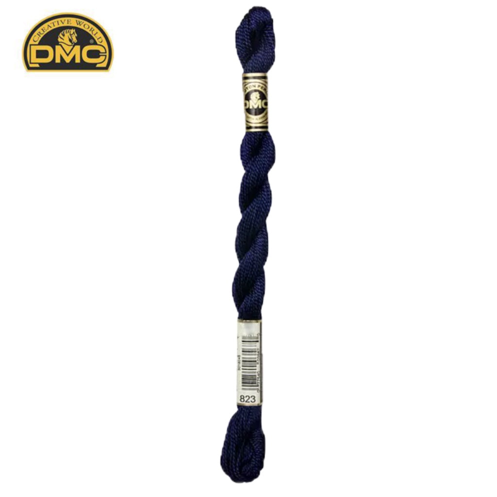 Perle  3  823 Navy Blue - Dk