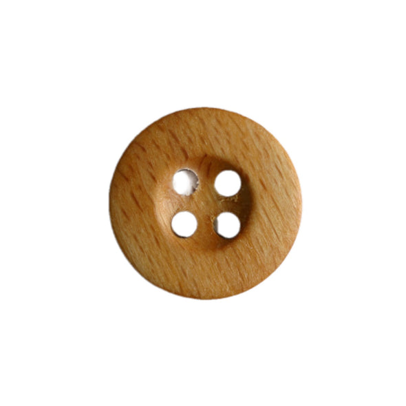 Button 240645 Brown 4 holes 20mm