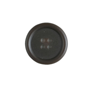 Button 231606 Simple Brown 20mm