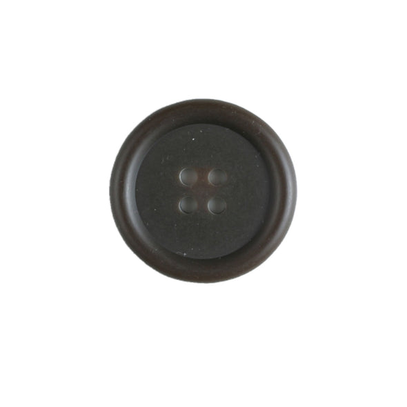 Button 231606 Simple Brown