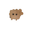 Button 952604 Wooden Sheep 20mm
