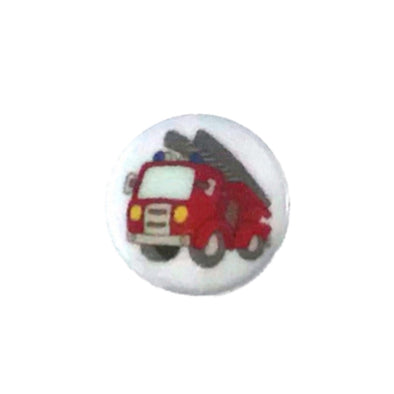 Button 19027-126 Fire truck 15mm