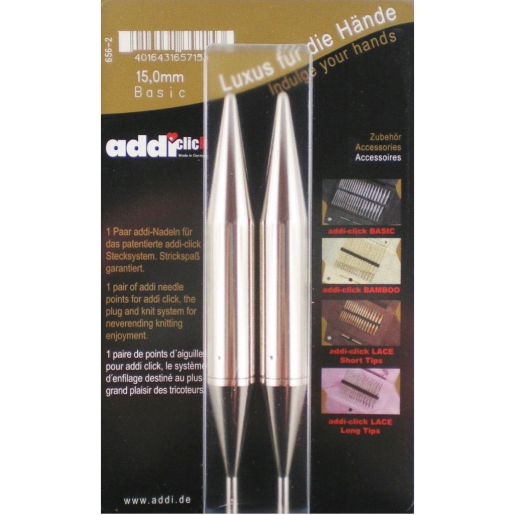 Circular Needle Points Addi 15.00mm Turbo 5"