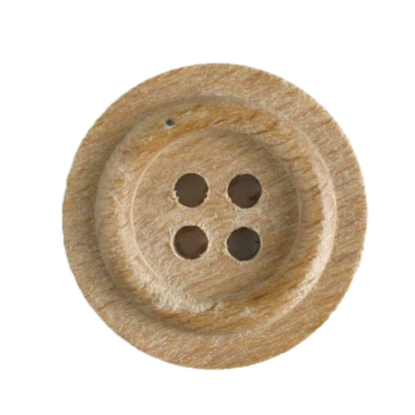 Button 270348 Brown 4 holes 30mm