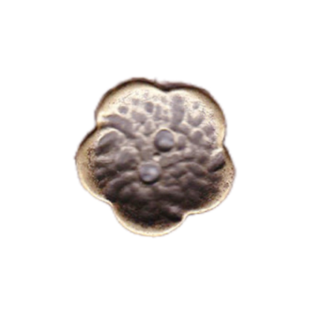 Button 203912PB Metal FLower 20mm