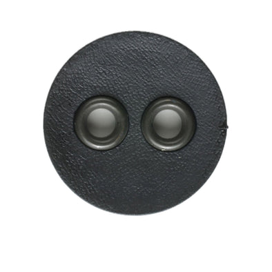 Button 400079 Black with Metal Grommet in Holes 32mm
