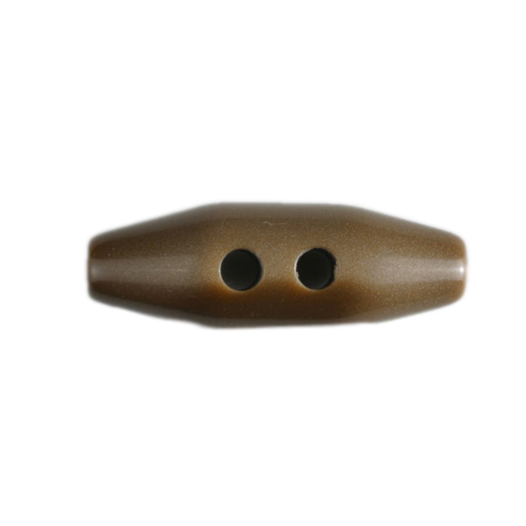 Button 360248 Brown Toggle 30mm