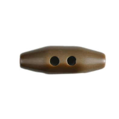 Button 360248 Brown Toggle 30mm