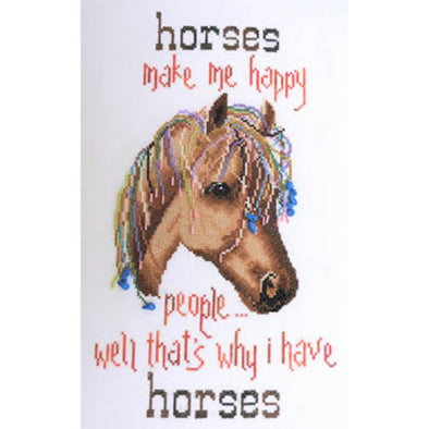 MarNic Designs 2023-01 Horses Make Me Happy