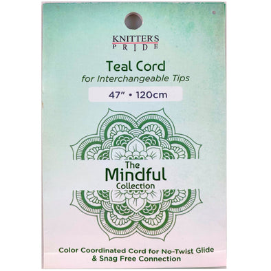 Circular Needle Cord KP 120cm Mindful Collection Teal