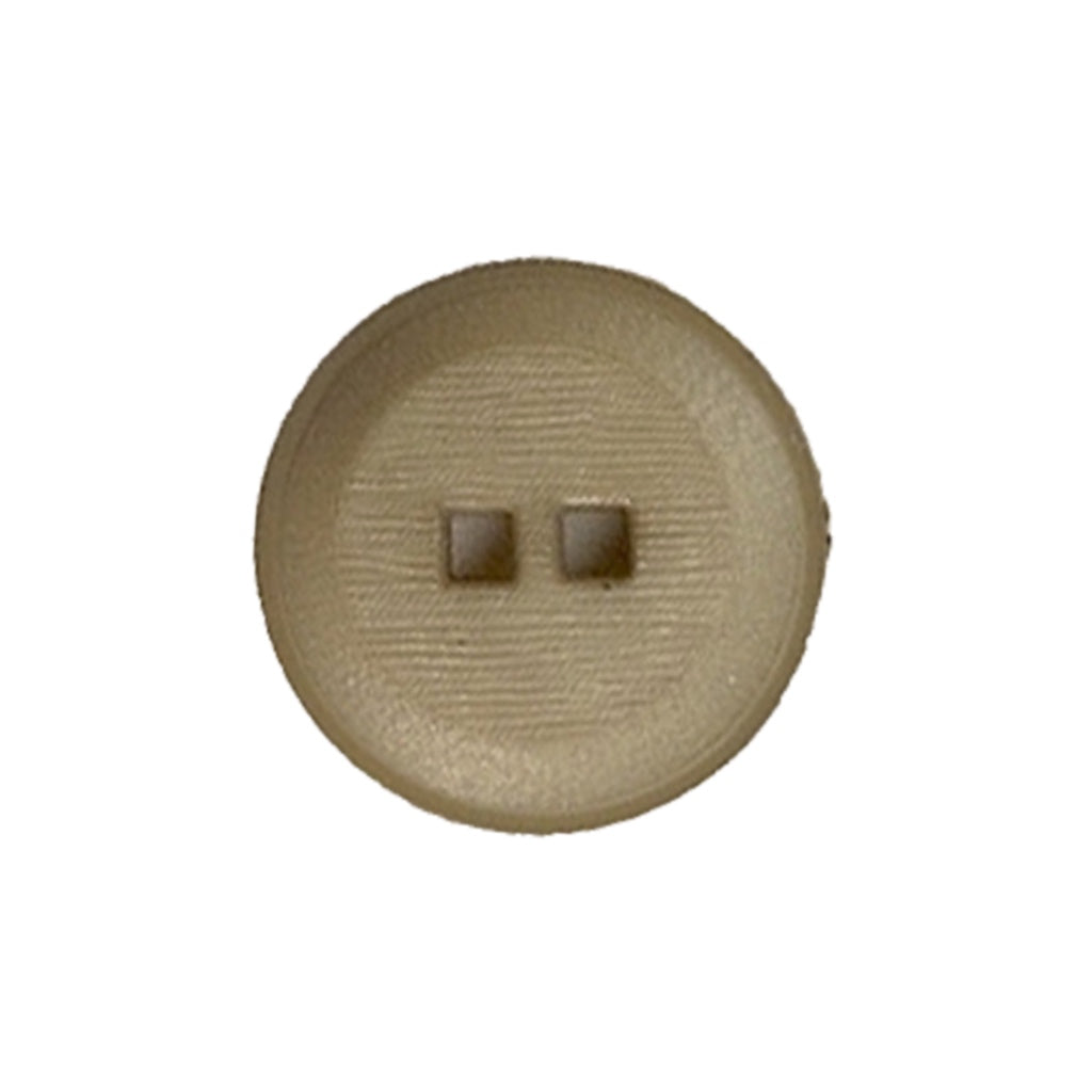 Button 851745 Sage Square Holes 21mm