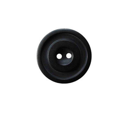 Button 331239 Round Shape Matte Black 20mm