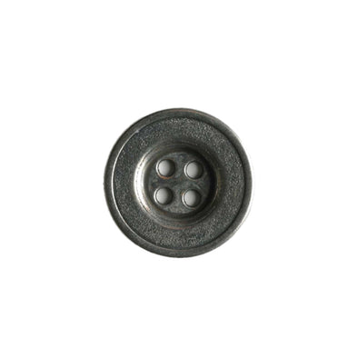 Button 190816 Antique Silver 15mm
